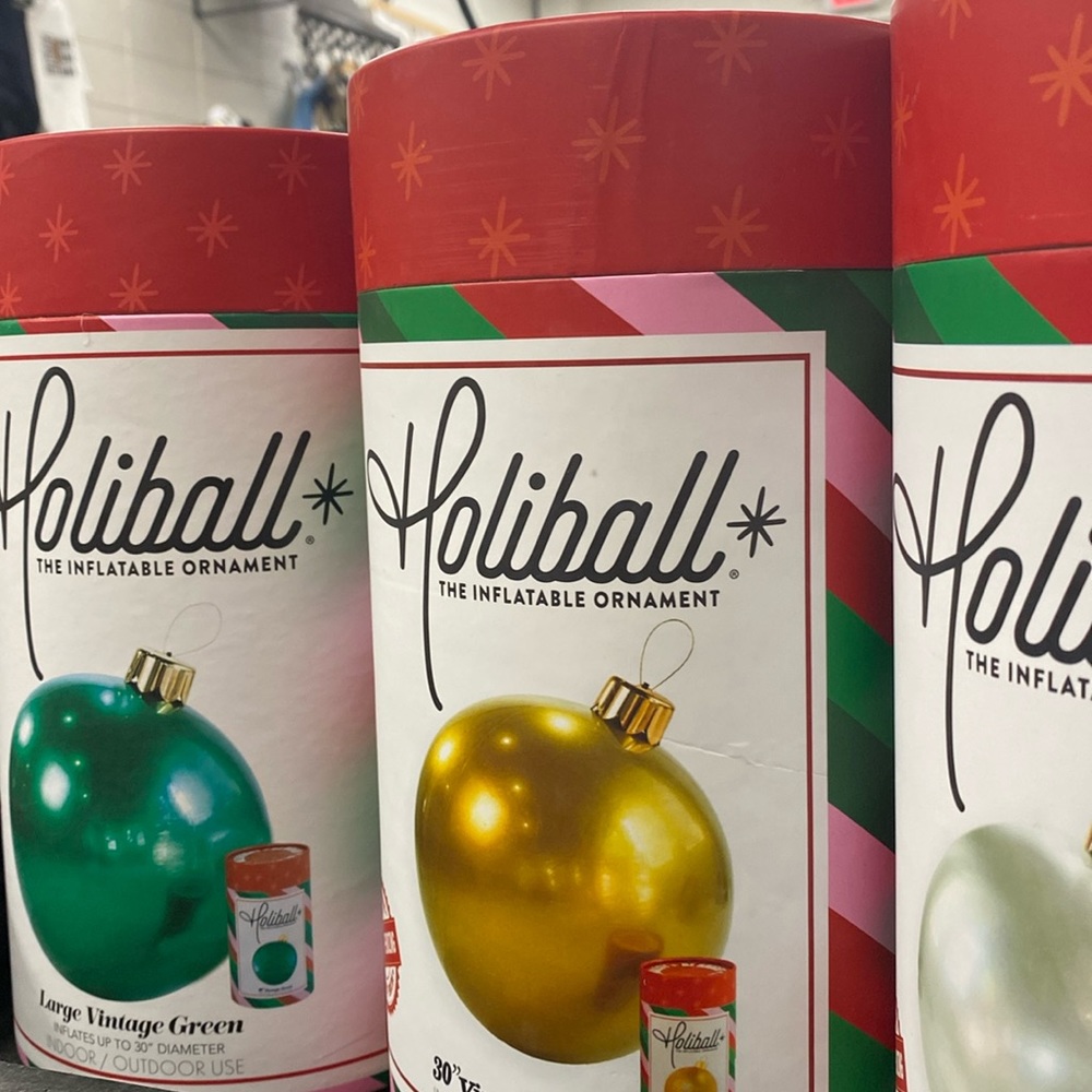 30" Holiball inflatable ornament
